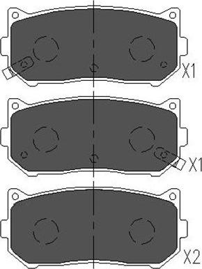Kavo Parts KBP-4001 - Auto Part