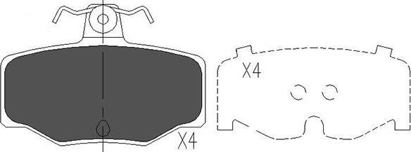 Kavo Parts KBP-6511 - Auto Part
