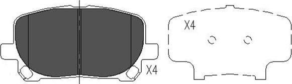 Kavo Parts KBP-9021 - Auto Part
