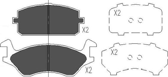 Kavo Parts KBP-9074