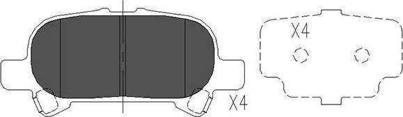 Kavo Parts KBP-9119 - Auto Part