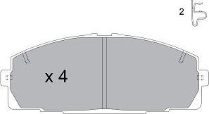 Kavo Parts KBP-9124