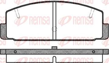 Maxgear 19-0477 - Bremžu uzliku kompl