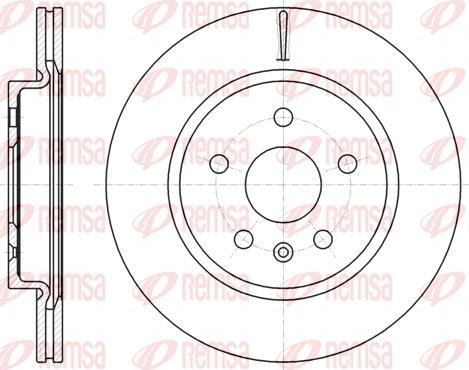 Blue Print ADW194305 - BREMŽU DISKS
