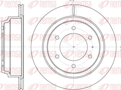 Blue Print ADZ94313 - DDF695 BREMŽU