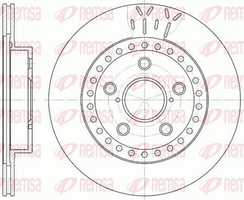 Blue Print ADT343102 - DDF1009 BREMŽU