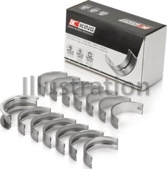 King MB7776SI - MOTORA GULTŅI PAMATA