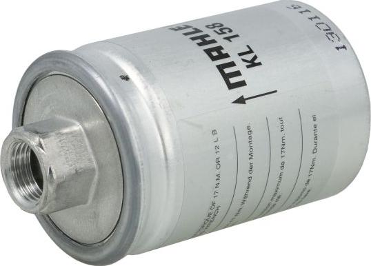 KNECHT KL158 - Degvielas filtrs -