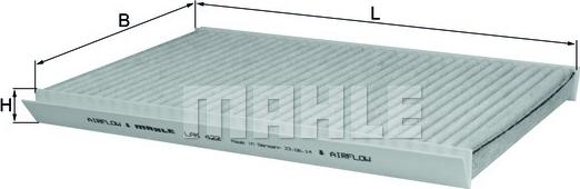 KNECHT LAK422 - Auto Part