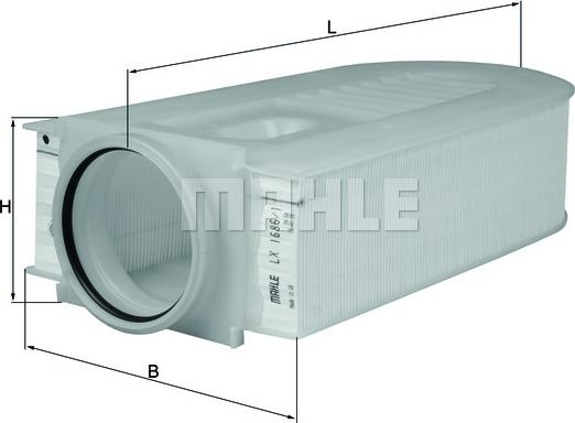 KNECHT LX 1686/1 - Auto Part