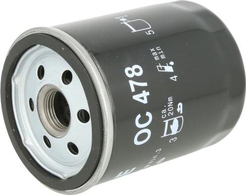 KNECHT OC 478 - Eļļas filtrs