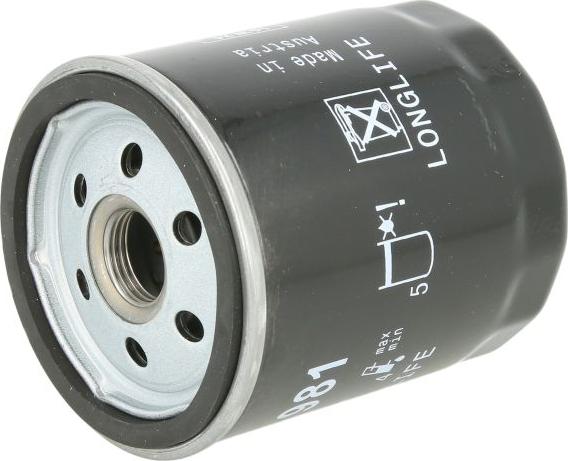 KNECHT OC 981 - Eļļas filtrs