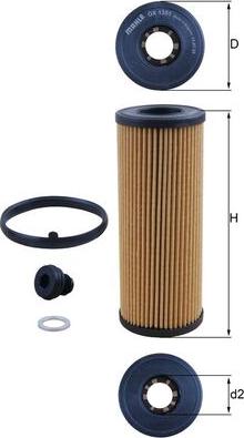 KNECHT OX 135/1D - Auto Part