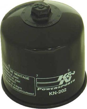 K&N Filters KN-202 - Eļļas filtrs