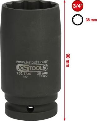 KS Tools 150.1736 - 3-4