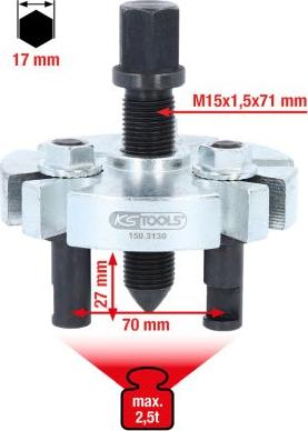 KS Tools 150.3130 - NOVILCĒJSSIKSNAS