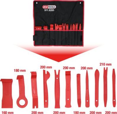 KS Tools 911.8205 - PLASTMASAS