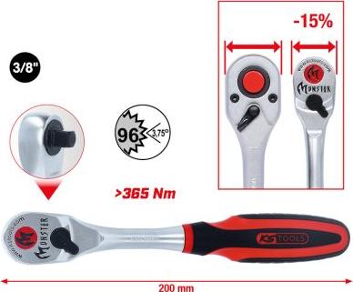 KS Tools 935.3890 - SPRŪDATSLĒGA