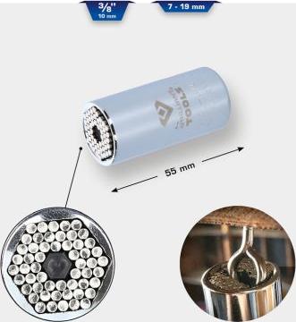 KS Tools BT021899 - 3-8UNIVERSĀLĀ MUCIŅA
