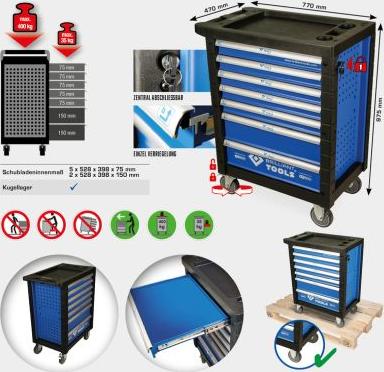 KS Tools BT152900 - INSTRUMENTU RATI-SKAPIS