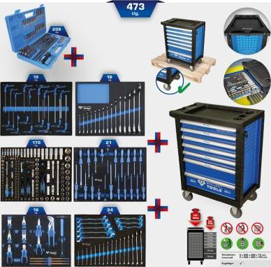 KS Tools BT153473 - INSTRUMENTU RATI-SKAPIS
