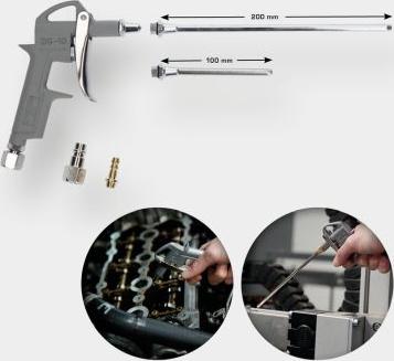 KS Tools BT161103 - GAISA PISTOLE