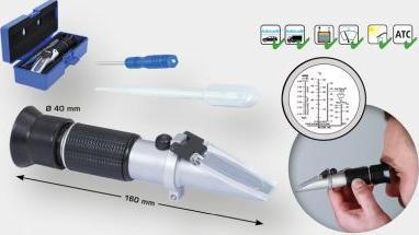 KS Tools BT536010 - REFRAKTOMETRS-DZESĒŠ.�