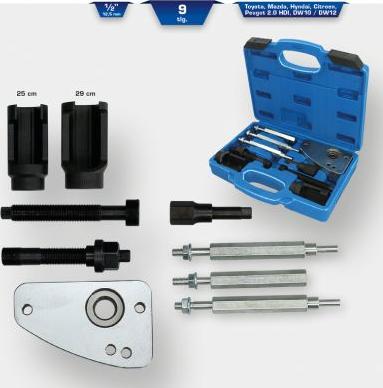 KS Tools BT551180 - SPRAUSLU IZVILK�