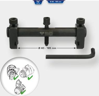 KS Tools BT616000 - NOVILCĒJS RIEVU