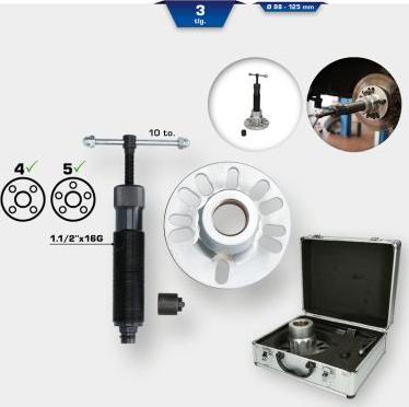 KS Tools BT671250 - PUSASS IZSPIEDĒJS