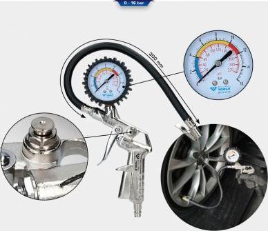 KS Tools BT691019 - GAISA PISTOLE