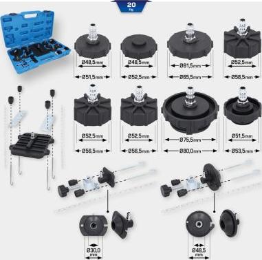 KS Tools BT701220 - BREMŽU SIST