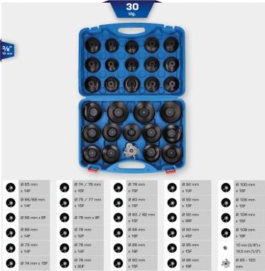 KS Tools BT711050 - EĻĻAS FILTRU