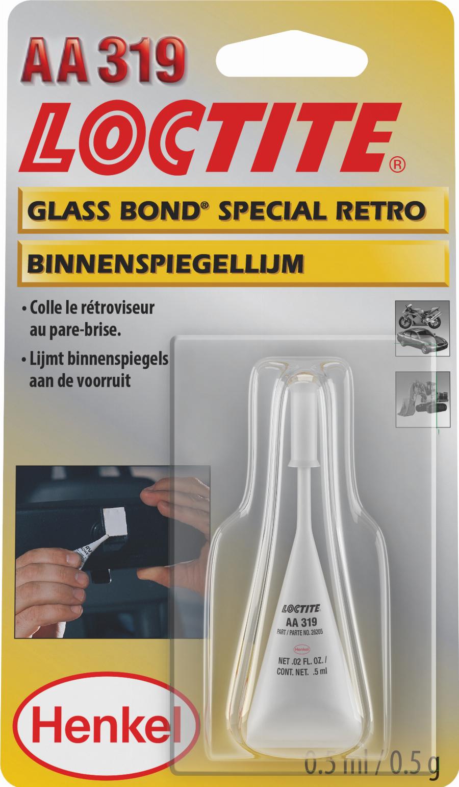 Loctite 195908 - AA 319 spoguļa