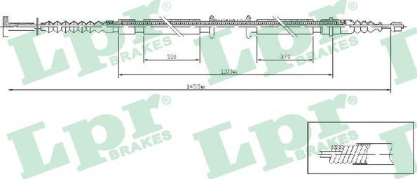 LPR C1238B - Auto Part