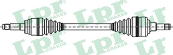 LPR DS21071 - Piedziņas vārpsta