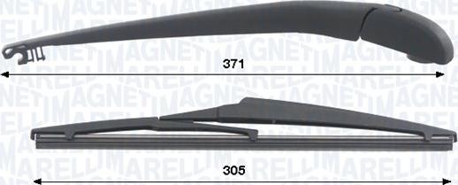 Magneti Marelli 000723180432 - STIKLA TĪRĪTĀJU