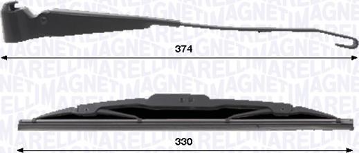 Magneti Marelli 000723180436 - STIKLA TĪRĪTĀJU