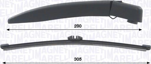 Magneti Marelli 000723180437 - STIKLA TĪRĪTĀJU