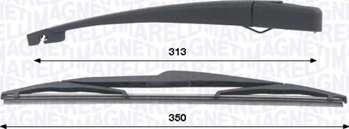 Magneti Marelli 000723180441 - STIKLA TĪRĪTĀJU
