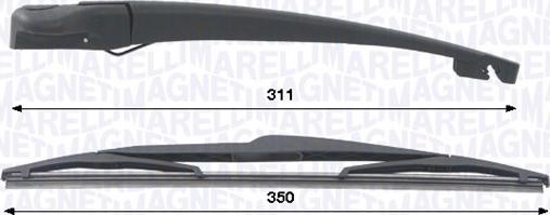 Magneti Marelli 000723180442 - STIKLA TĪRĪTĀJU