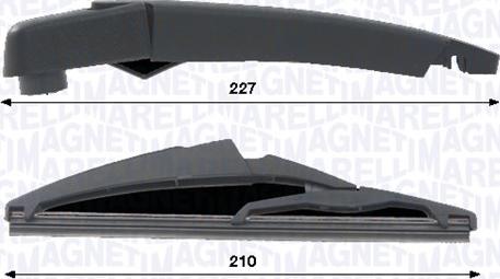 Magneti Marelli 000723180443 - STIKLA TĪRĪTĀJU
