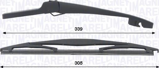 Magneti Marelli 000723180447 - STIKLA TĪRĪTĀJU