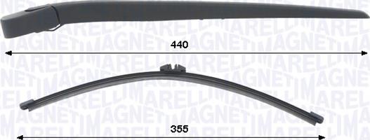 Magneti Marelli 000723180451 - STIKLA TĪRĪTĀJU