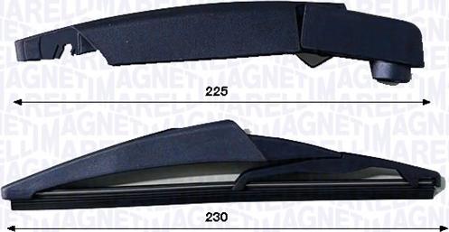 Magneti Marelli 000723180453 - STIKLA TĪRĪTĀJU