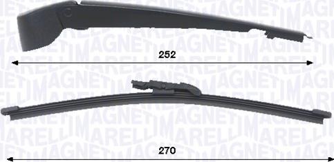 Magneti Marelli 000723180454 - STIKLA TĪRĪTĀJU