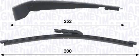 Magneti Marelli 000723180456 - STIKLA TĪRĪTĀJU