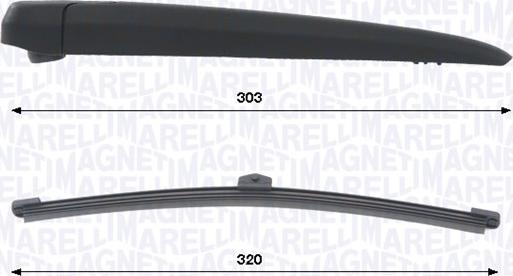 Magneti Marelli 000723180464 - STIKLA TĪRĪTĀJU