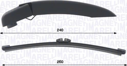 Magneti Marelli 000723180470 - STIKLA TĪRĪTĀJU