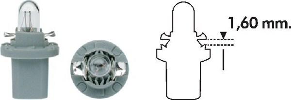 Magneti Marelli 003724100000 - Kvēlspuldze, Instrumentu